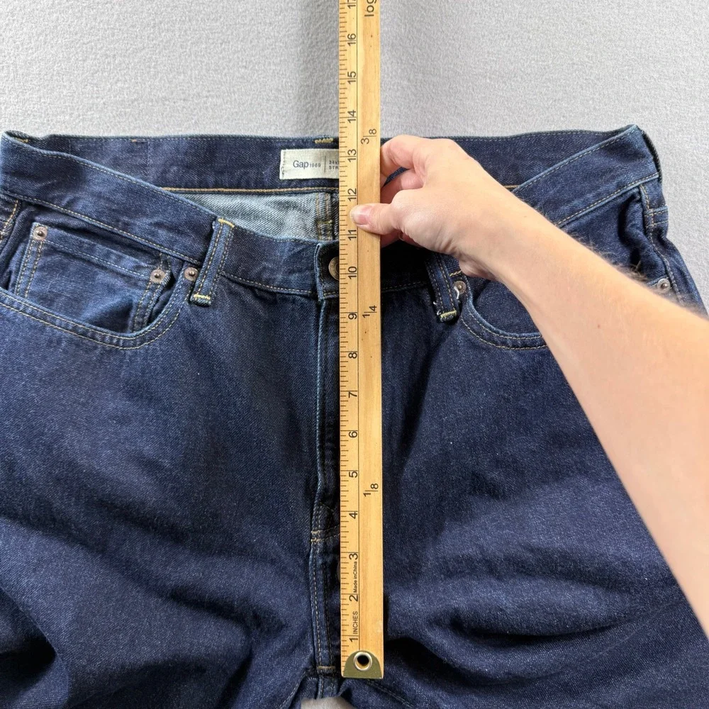 Gap Jeans Men 34x34 Blue Straight Leg 1969 Denim